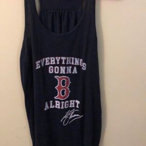 Boston Red Sox Kenny Chesney Tank Top